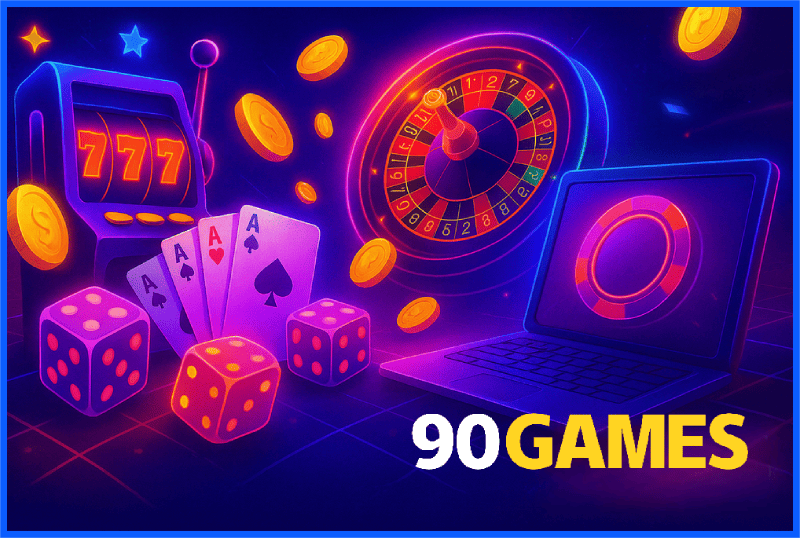 Cassino 90GAMES, Seguro, Promoções